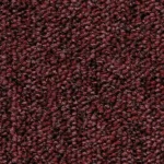 Burgundy loop pile office carpet tile texture.