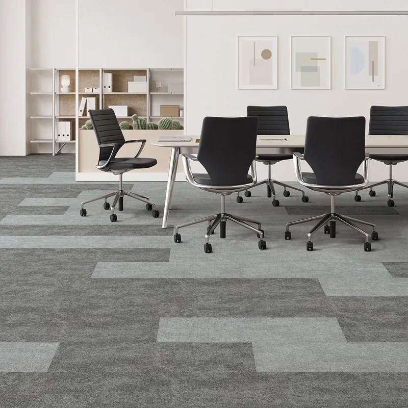 Home office carpet in the UK with a stylish modern design.