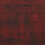Red and dark gray patterned ribbed office carpet tile texture.